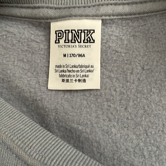 Victoria’s Secret Pink Sweatshirt and Biker Shorts Set - Picture 4 of 4